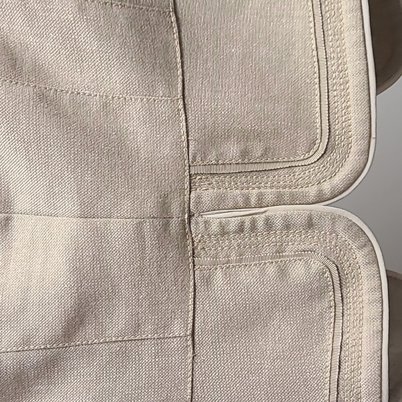 WHBM Military Style Beige Jacket. Size 00 - Picture 5 of 9